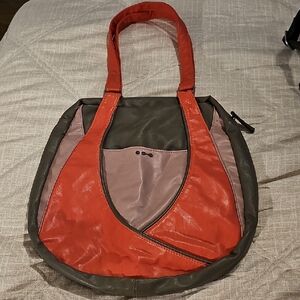 Stylish Pink and Gray Women's SkunkFunk Bag
